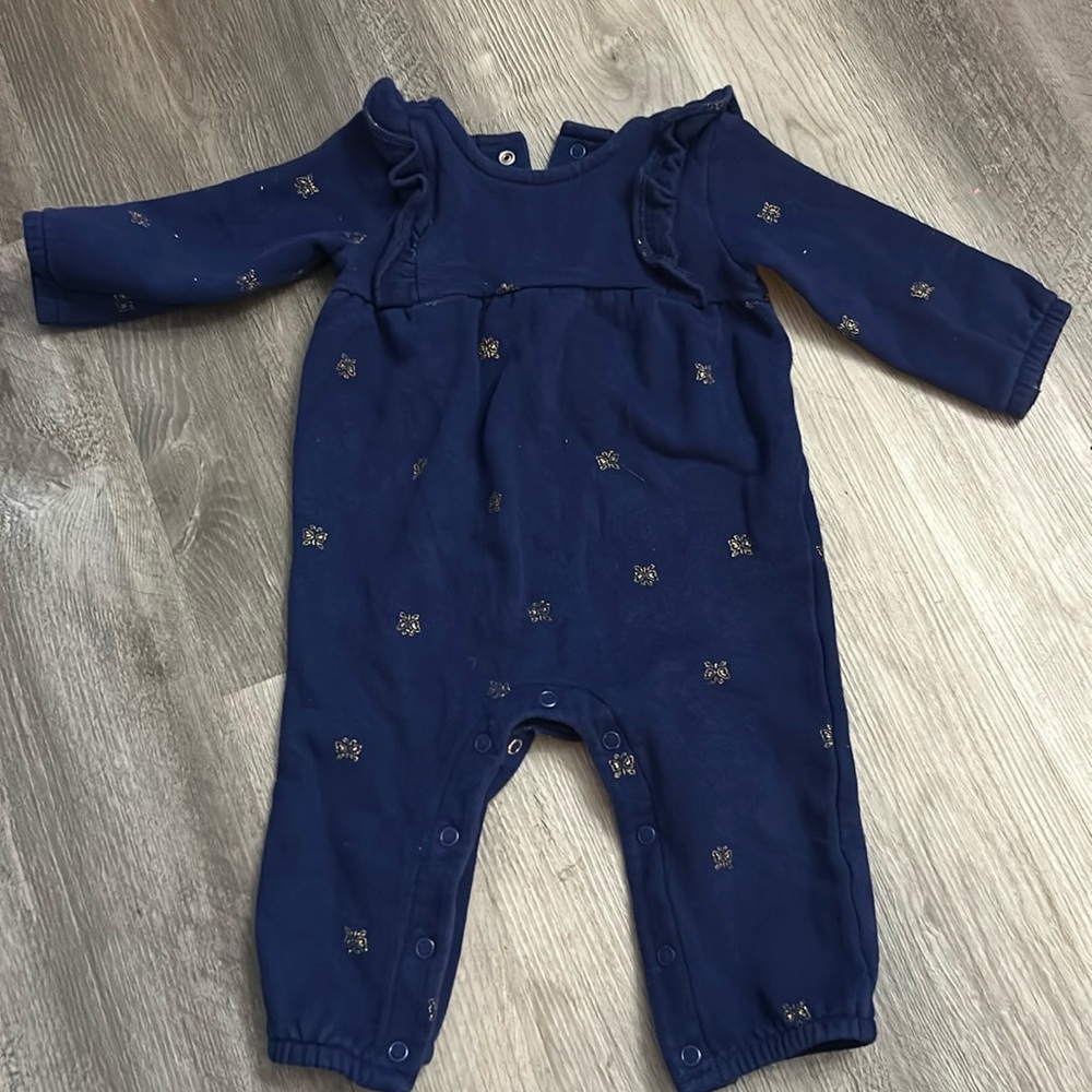 Carters Baby Girl Coverall